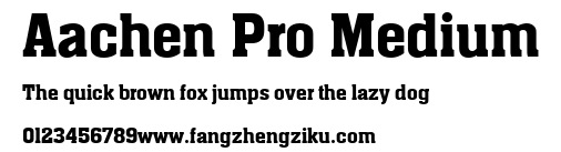 Aachen Pro Medium.ttf 下载 Aachen Pro Medium.ttf