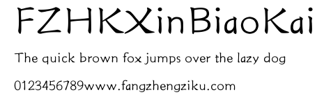 FZHKXinBiaoKai.TTF
